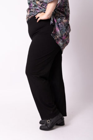 Klassieke broek rechte pijpen viscose 73 cm binnenbeenlengte