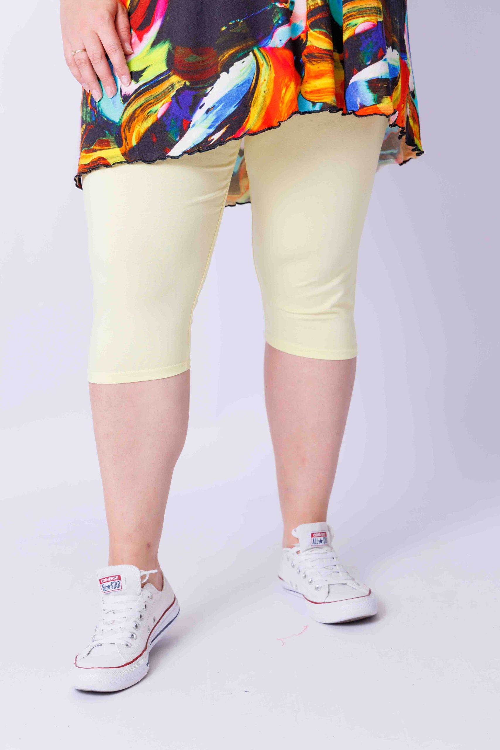 Legging donker roest- viscose stretch- draagcomfort en kleurplezier in één ontwerp main image 1