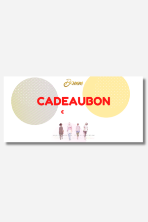 Fysieke Cadeaubon - Geldig online en in onze winkel