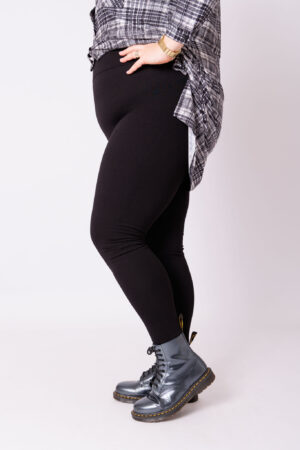 Extra warme legging | rekbaar katoen