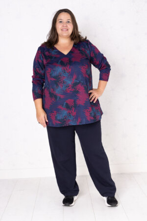 Top Erna | Midnight Brush | Modal | 80cm