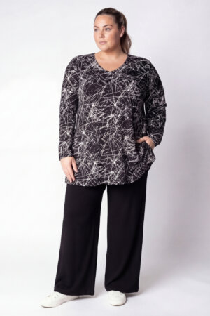 Top Erna| Zodiac Night| Viscose | 90 cm