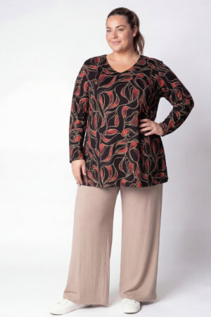 Top Erna| Ruby Flow| Viscose | 90 cm
