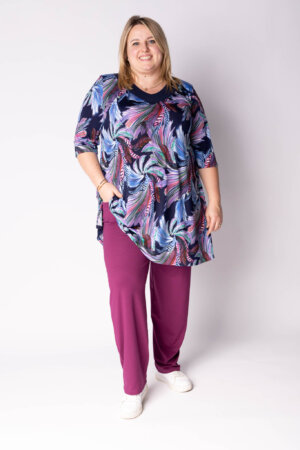 Tuniek Ans | Evening Paradise | Travelstof | 100 cm