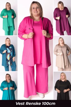 Vest Renske | Viscose | 100cm