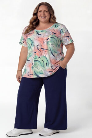 Top Durkje 86 cm | Harmony Flow | korte mouw | Viscose
