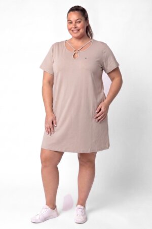 Jurk Selena | 105 cm | One Size 48/50 | Katoen | Comfort Stretch